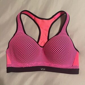 2 Victoria’s Secret VSX Incredible Sports Bras Pink